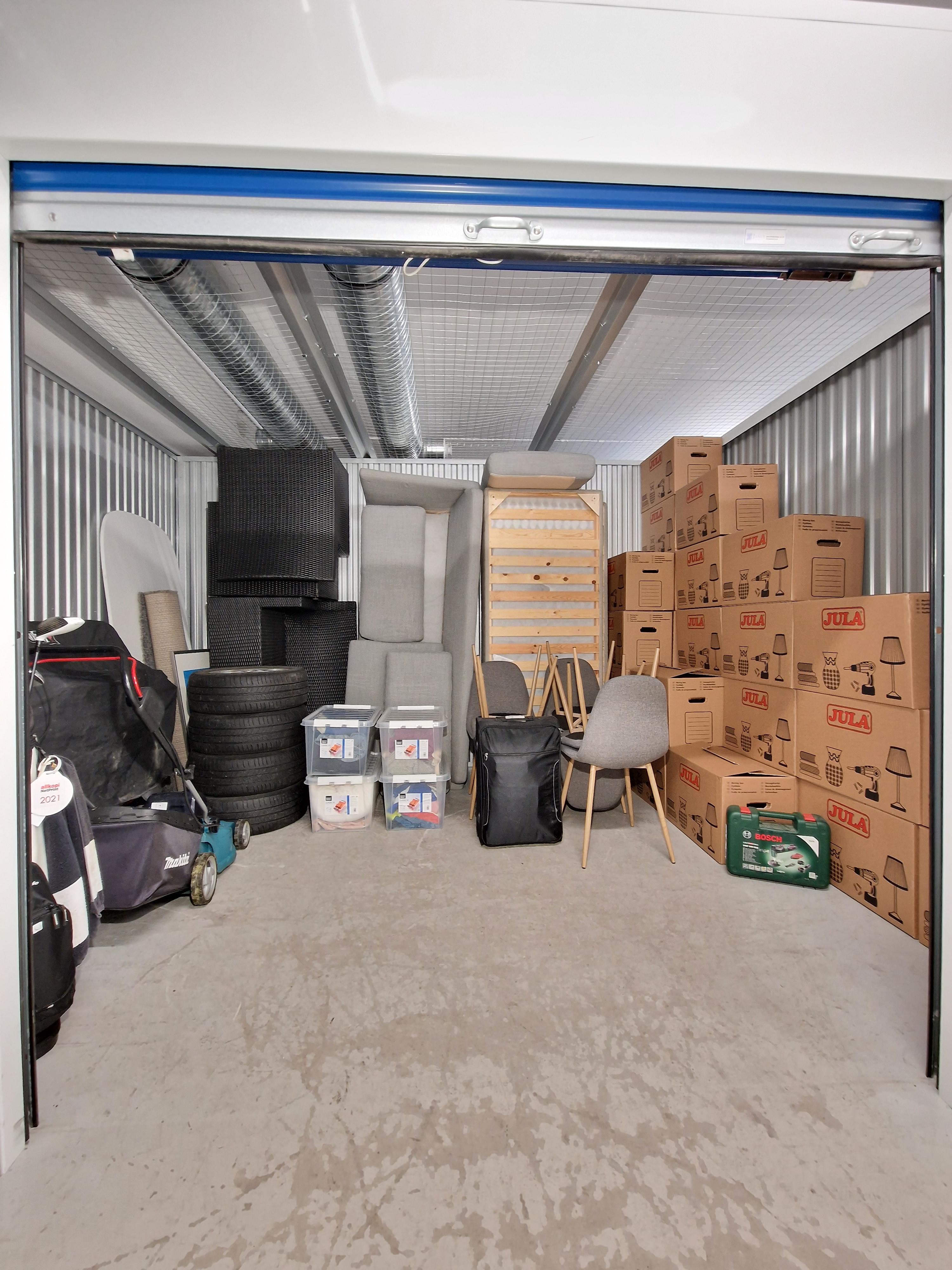 Illustrasjonsbilde av 12 kvm minilager