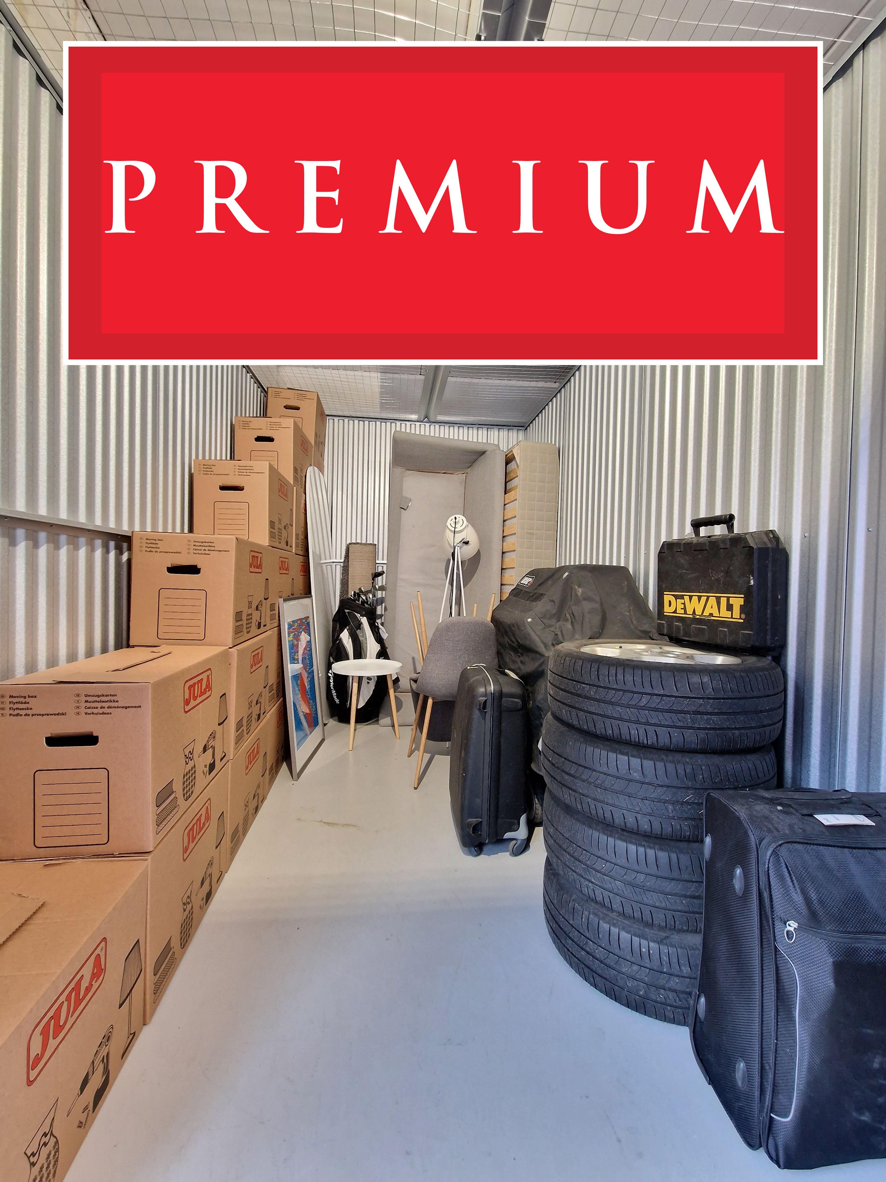 Illustrasjonsbilde av 8 kvm minilager